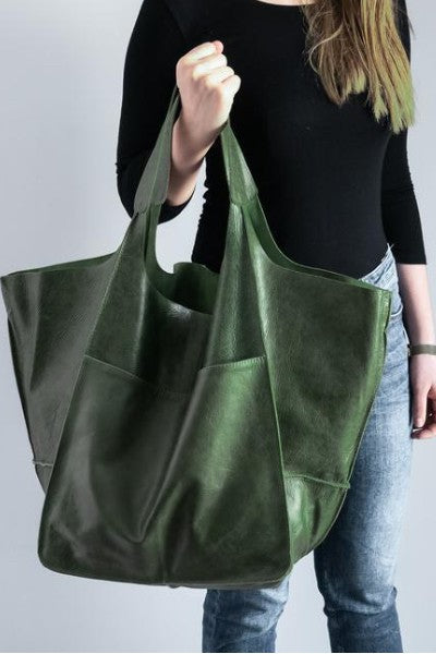 1010 Leather Tote Bag