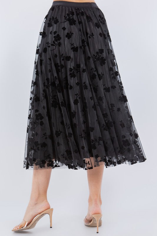 1735 Reversible Tull Skirt