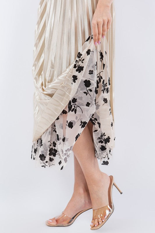 1735 Reversible Tull Skirt