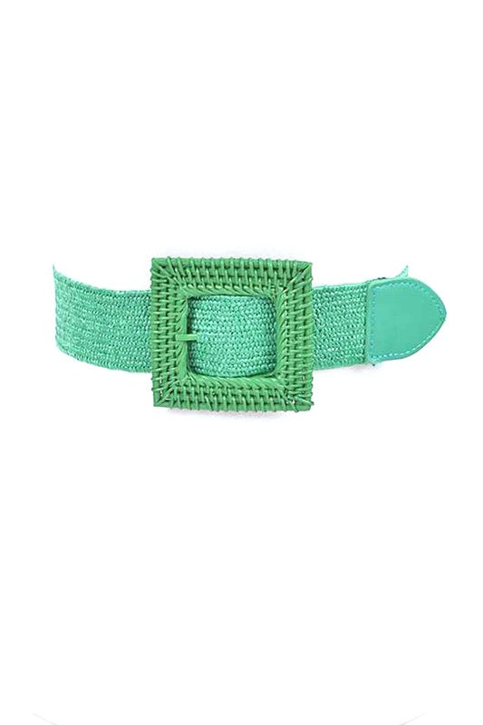 1103 Straw Square Belt