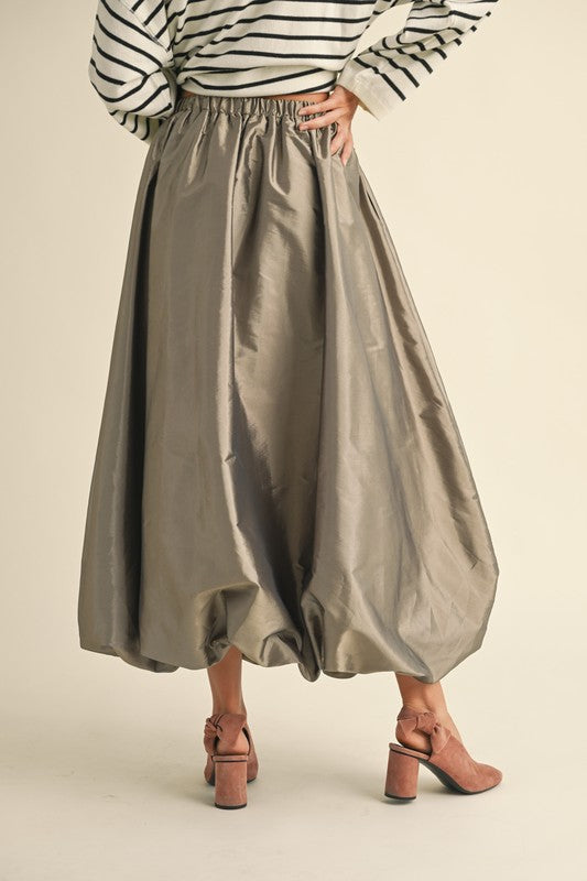 1185 Bubble Maxi Skirt