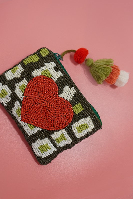 1501 Beaded Coin Purse