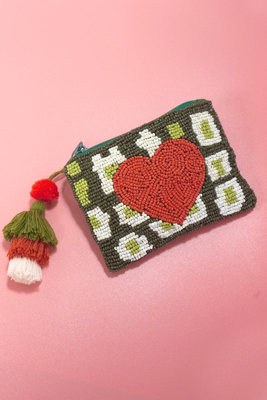 1501 Beaded Coin Purse