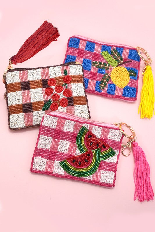 1501 Beaded Coin Purse