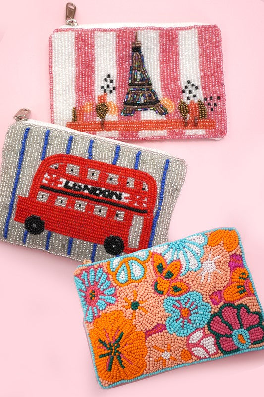 1501 Beaded Coin Purse