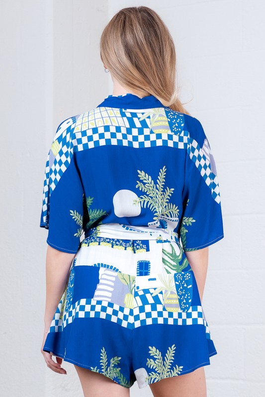 1548 Mikonos Palm Romper