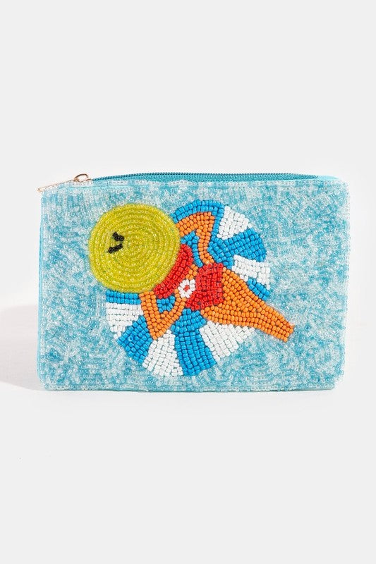 1501 Beaded Coin Purse