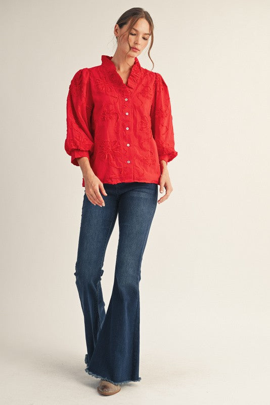 1720 Red 3/4 Shirt