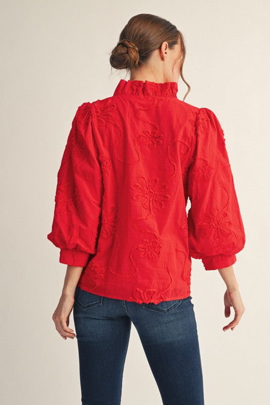 1720 Red 3/4 Shirt