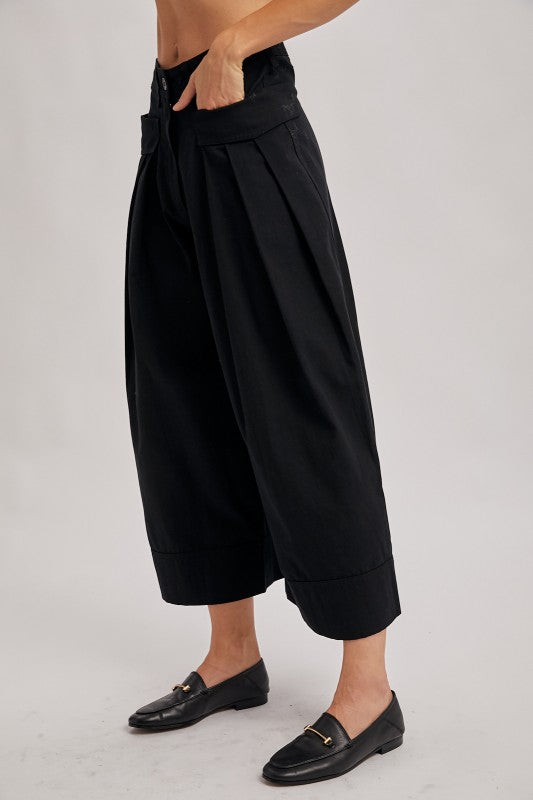 1663 Pleated Culotte Pant