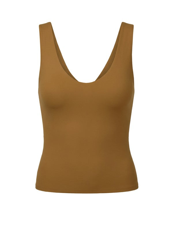 2262 Basic V-Neck Top