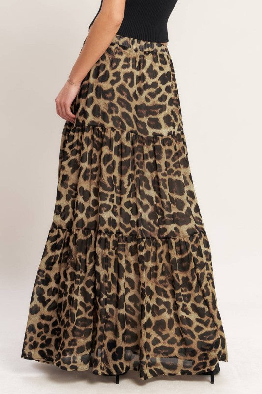 2012 Leopard Print Skirt