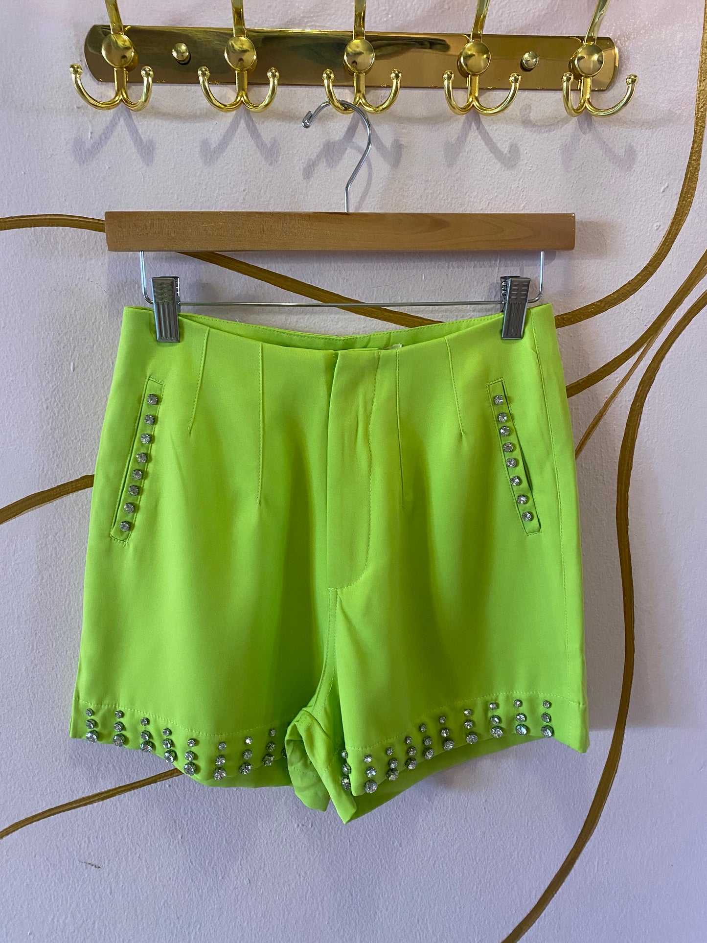 1030 Rhinestones Short