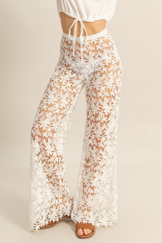 1400 Lace Cover Up Pant