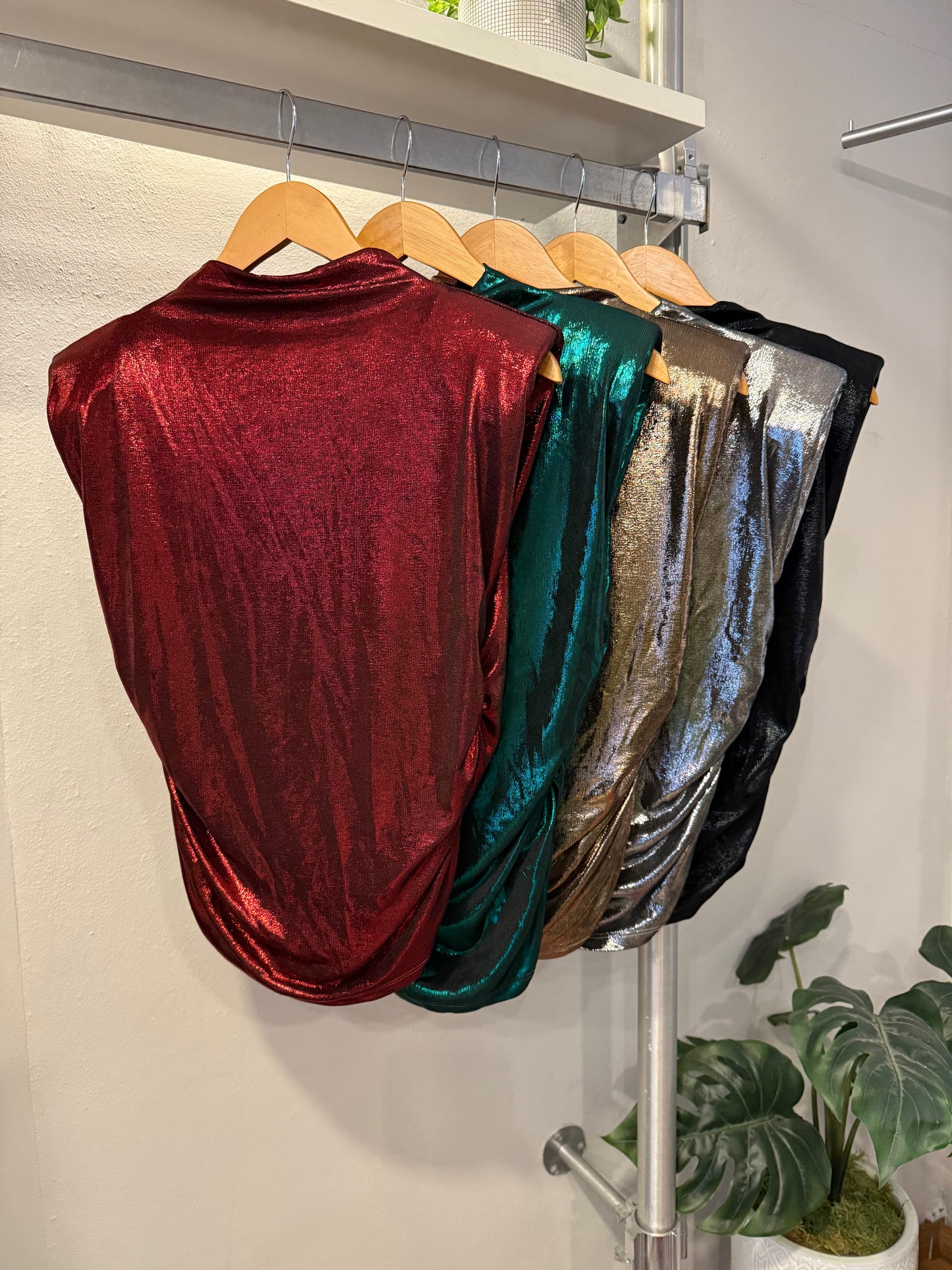 1161 Italian Metallic Onesize Shirt