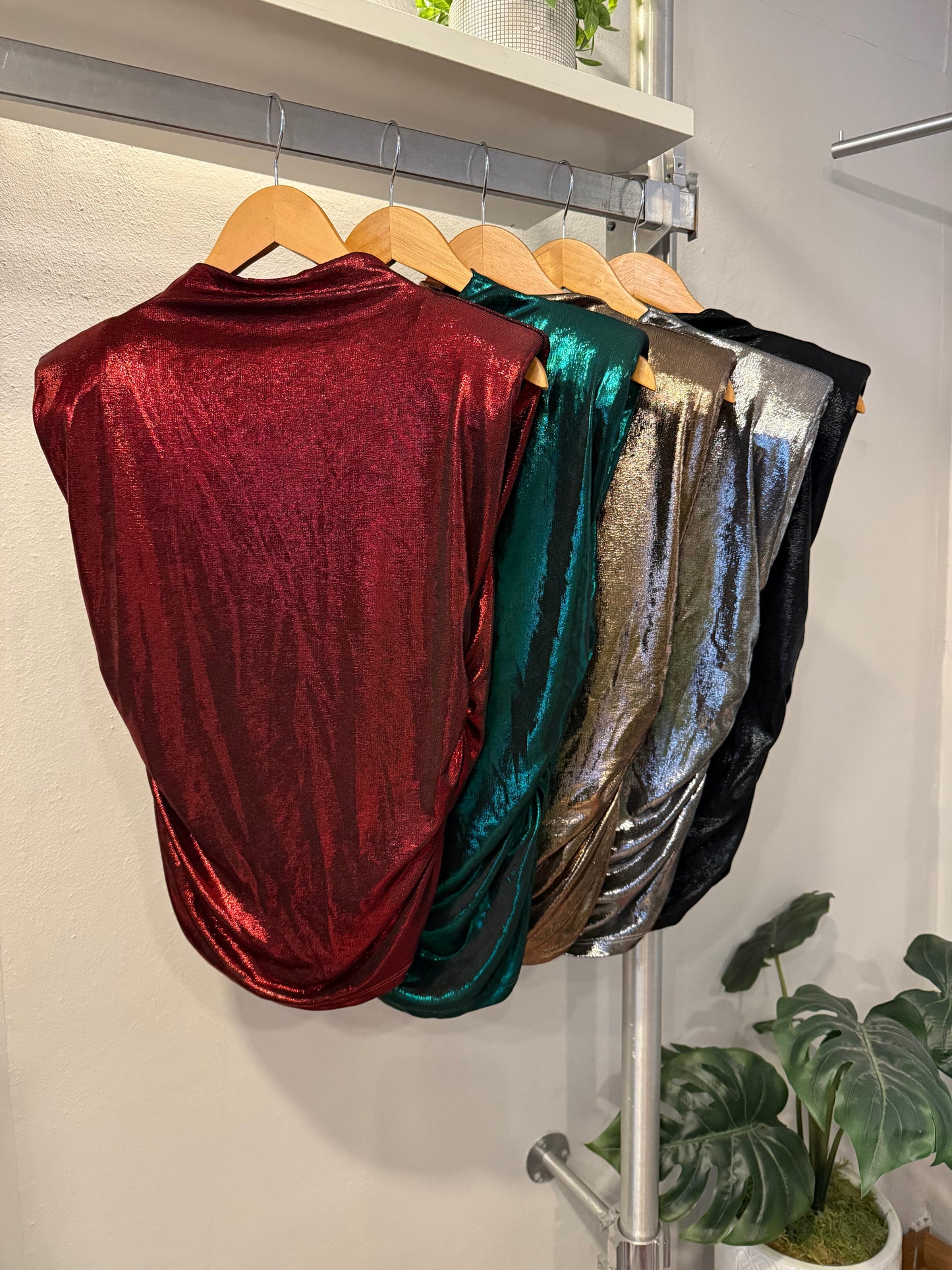 1161 Italian Metallic Onesize Shirt