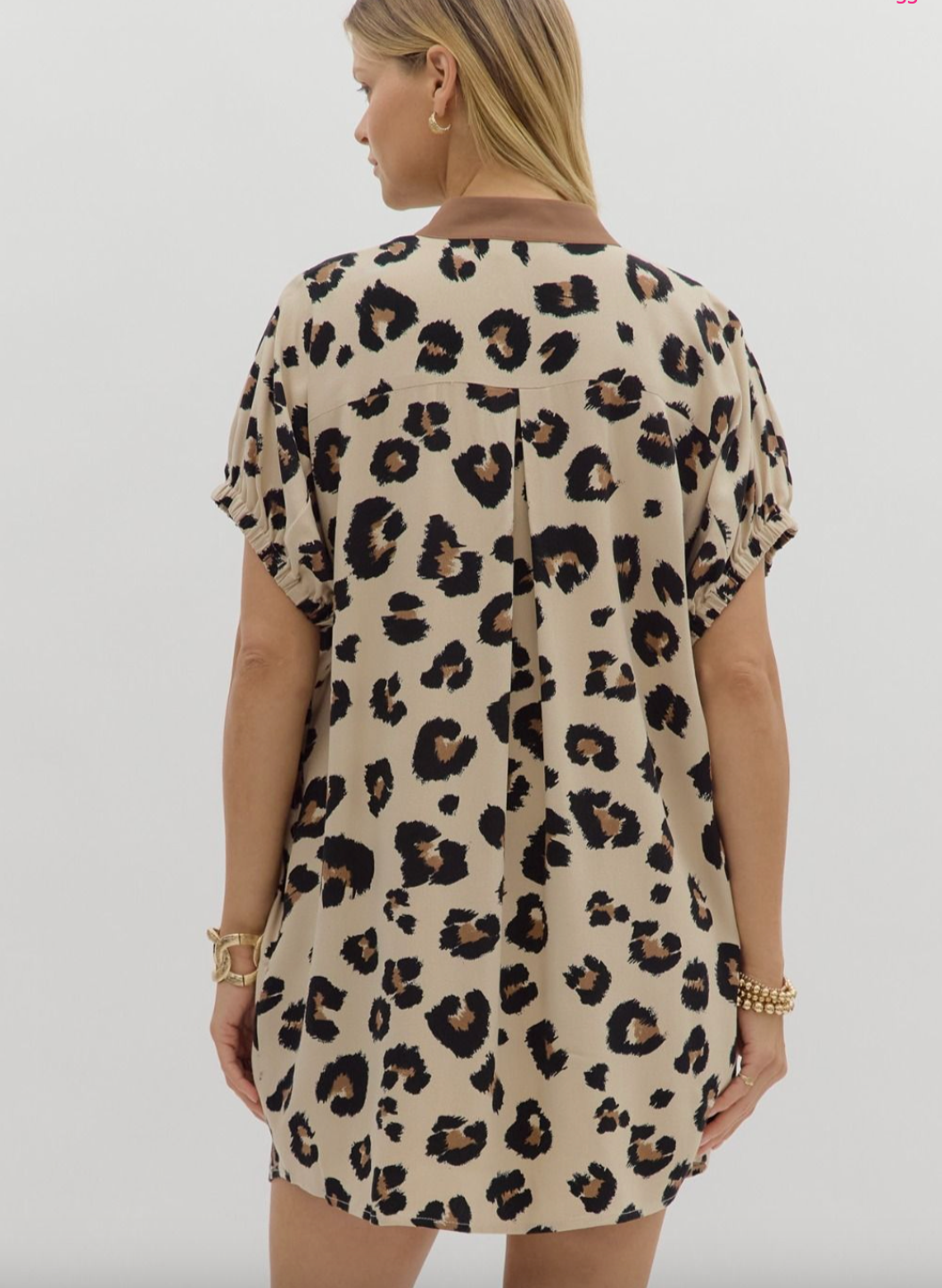 1692 Animal Print Dress