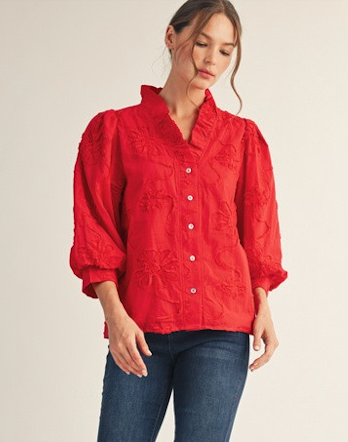 1720 Red 3/4 Shirt