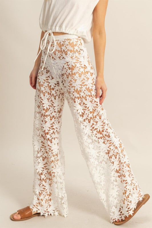 1400 Lace Cover Up Pant