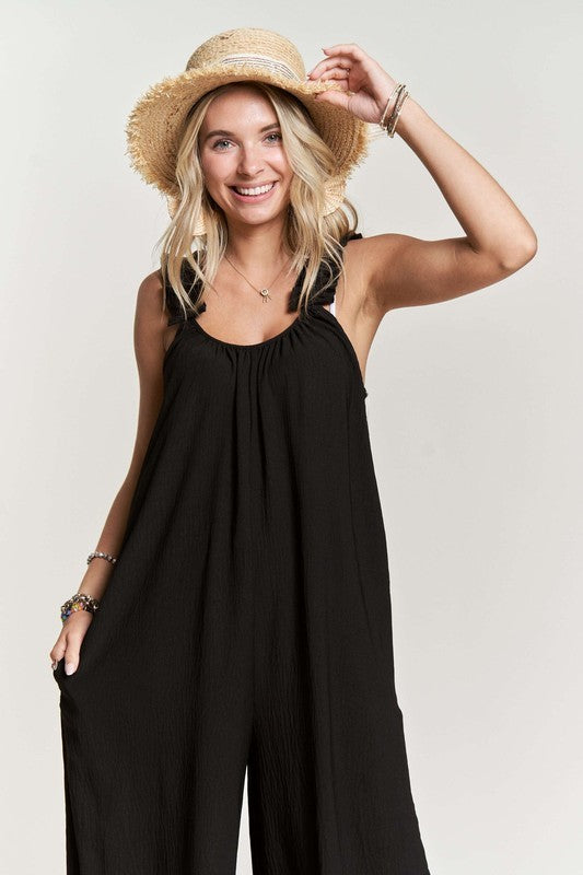 2418 Wide Leg Jumpsuit