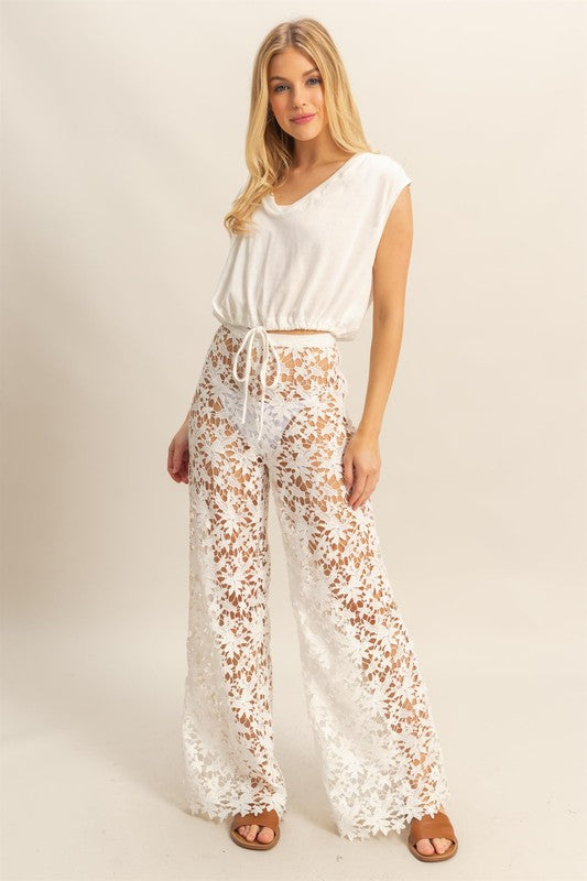 1400 Lace Cover Up Pant