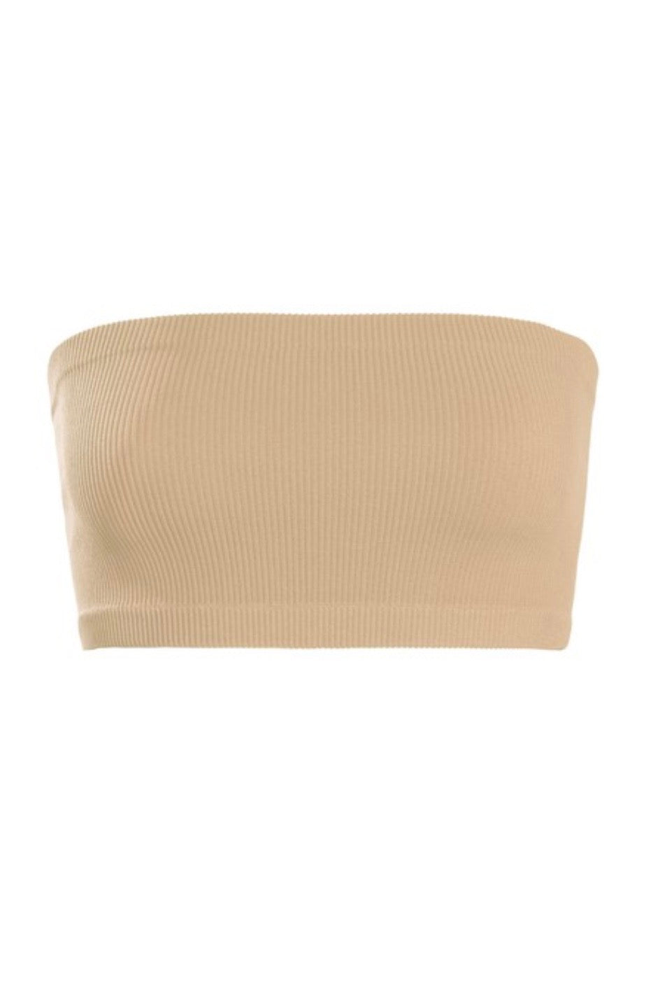 1044 Basic Ribbed Tube Top