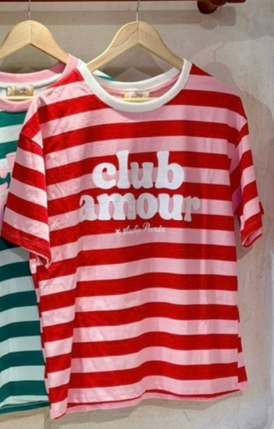 21620 Onesize Italian Striped T-Shirt
