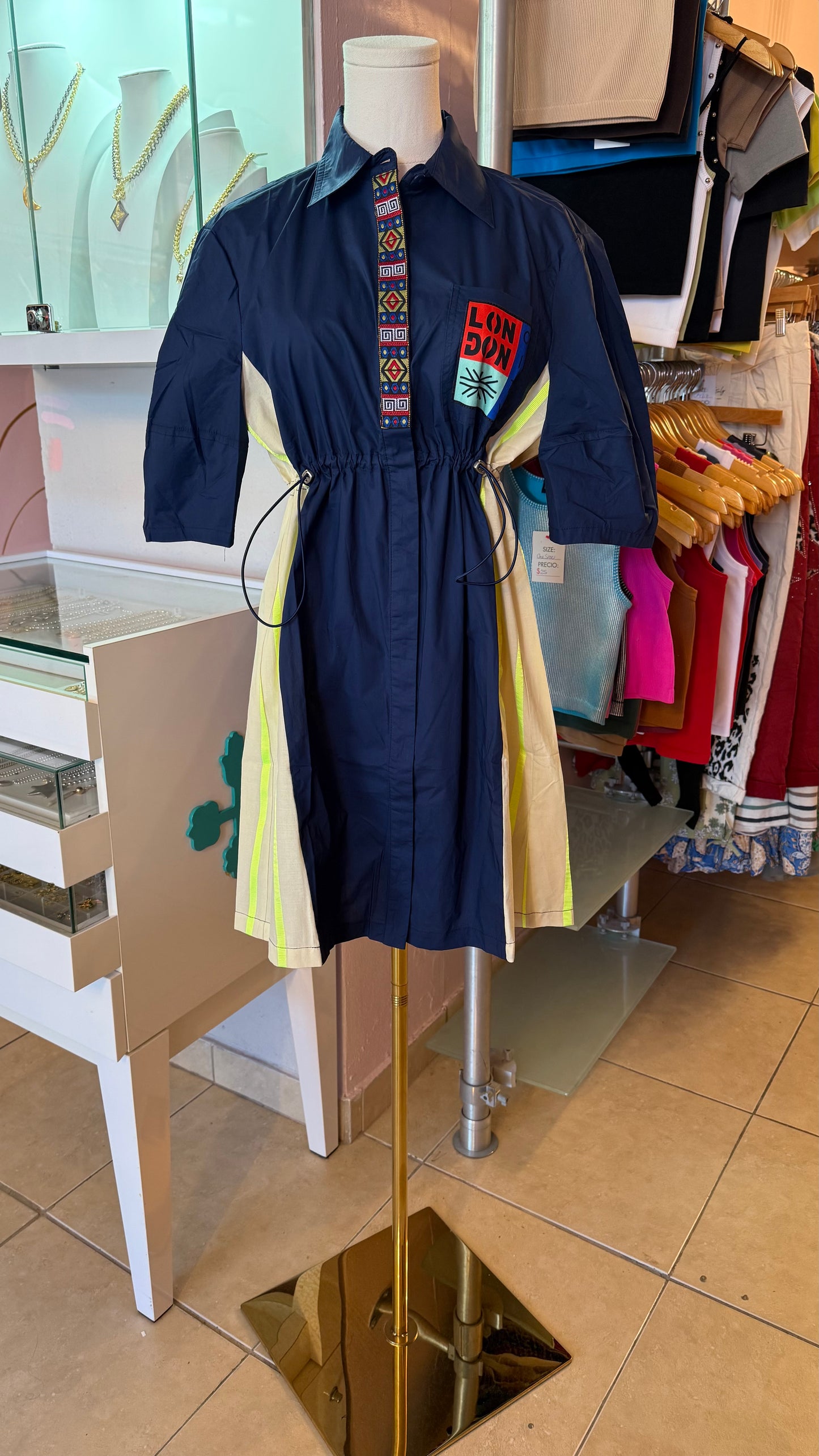 1406 London City Dress