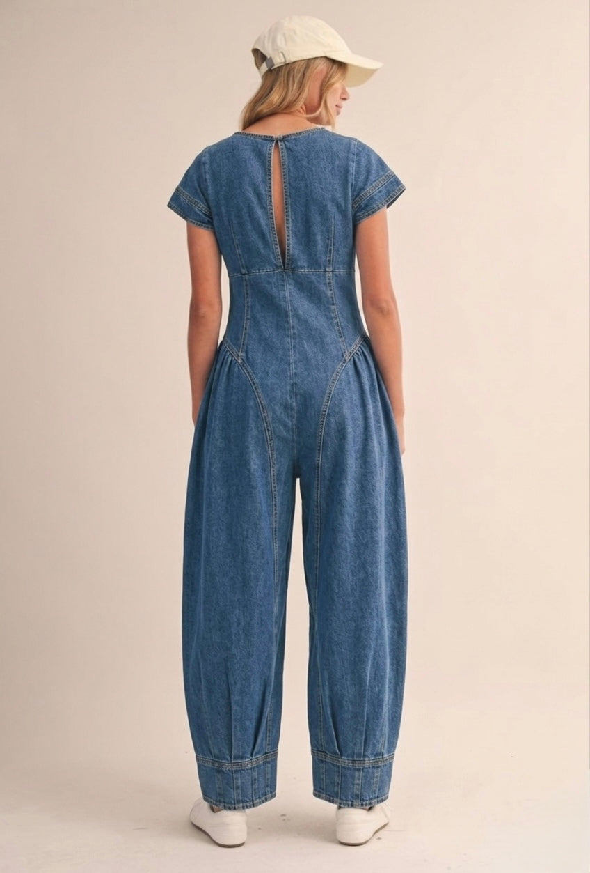 2446 Denim Jumpsuit