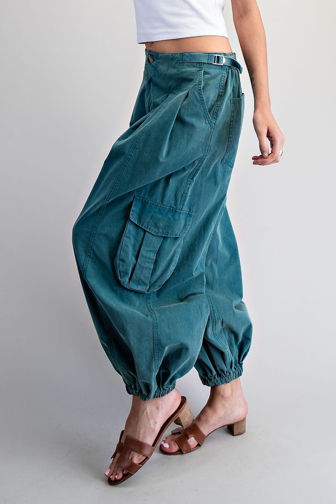 2223 Pleated Cargo Pant