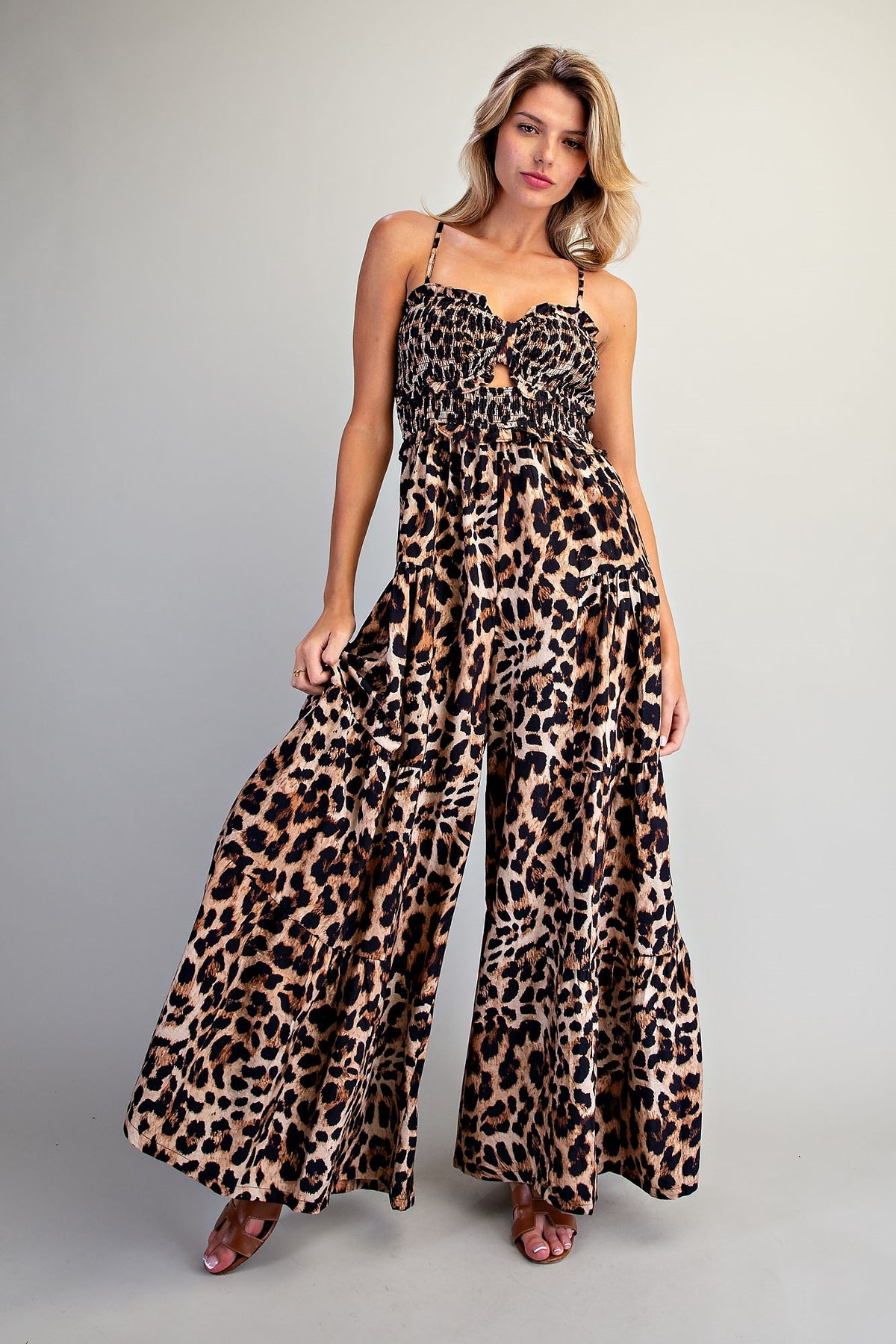 2779 Leopard Print Jumpsuit
