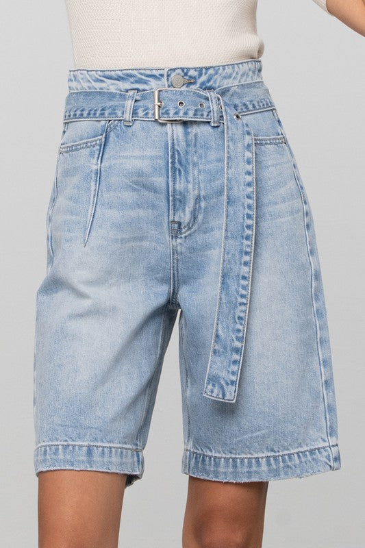 1726 Belted Bermuda Pant