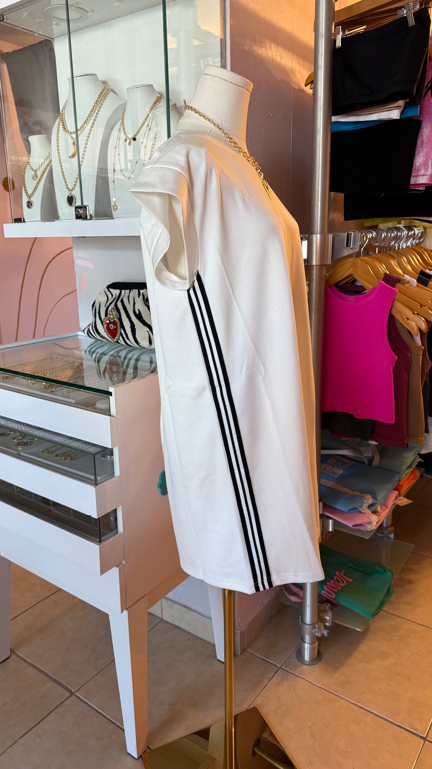 1455 Track Short Dress