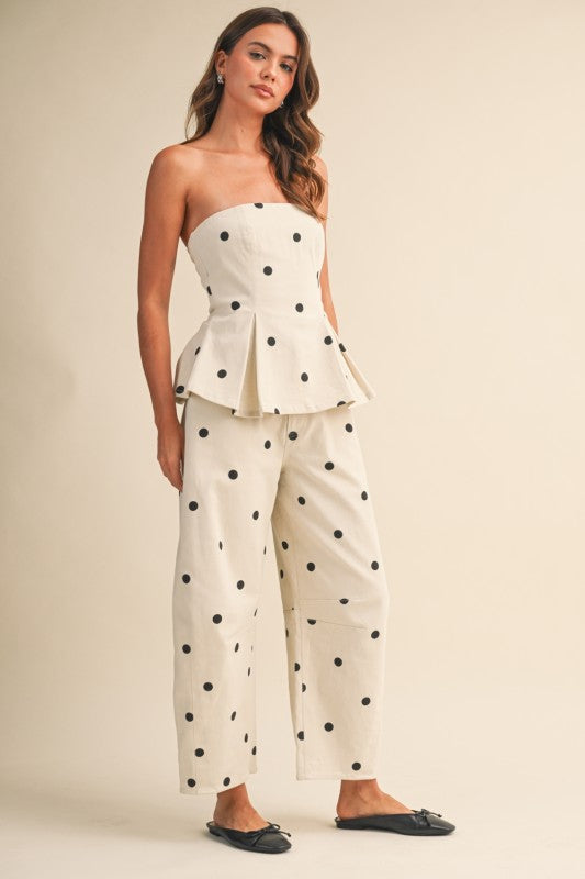 2410 Polka Dots Barrel Set
