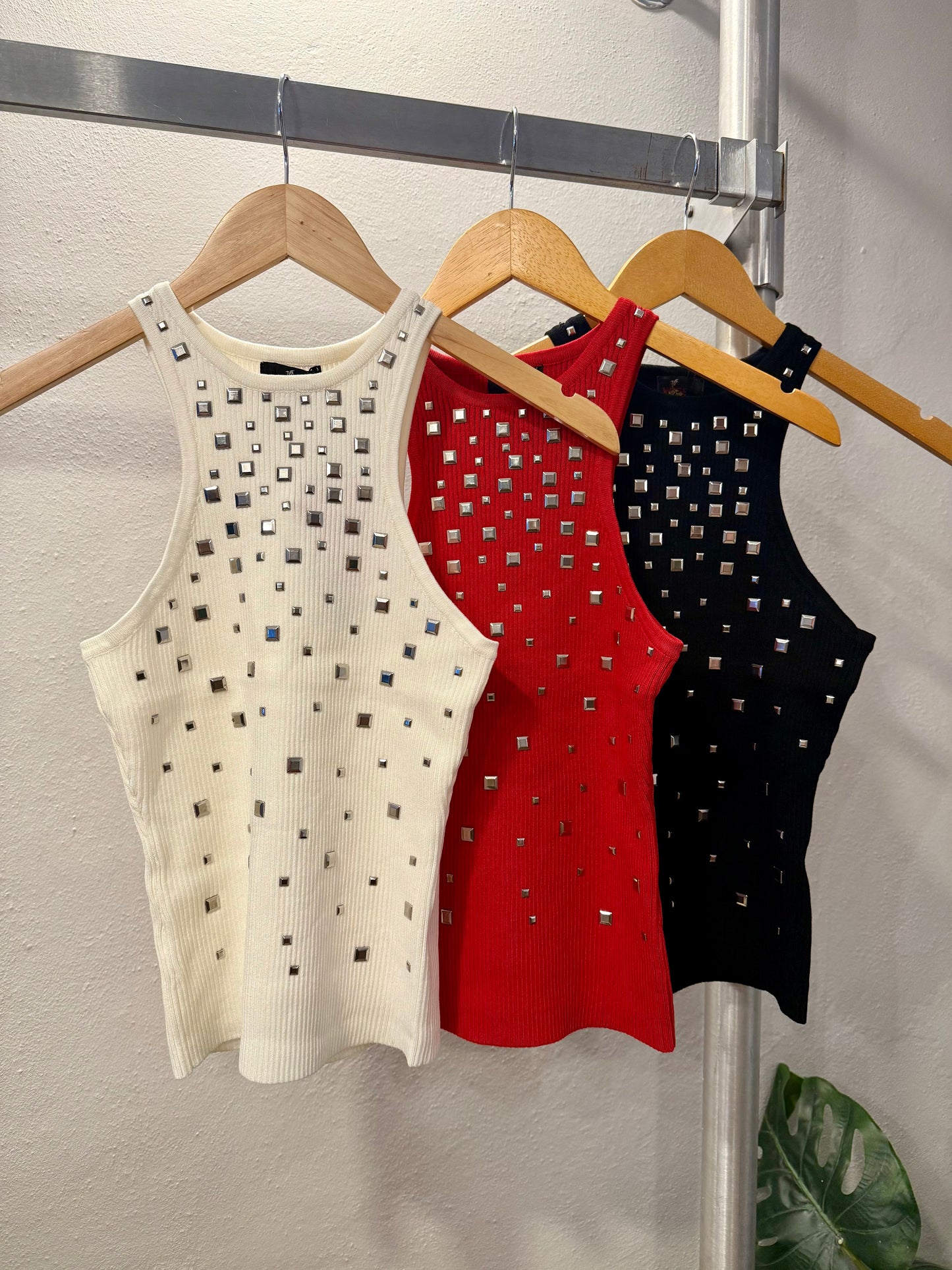 Studded Tank Top