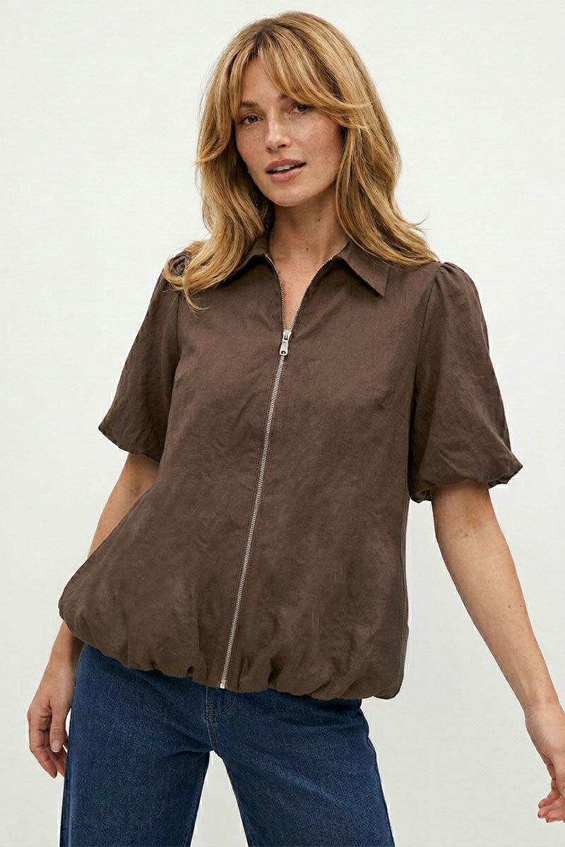 2553 Zipper Shirt