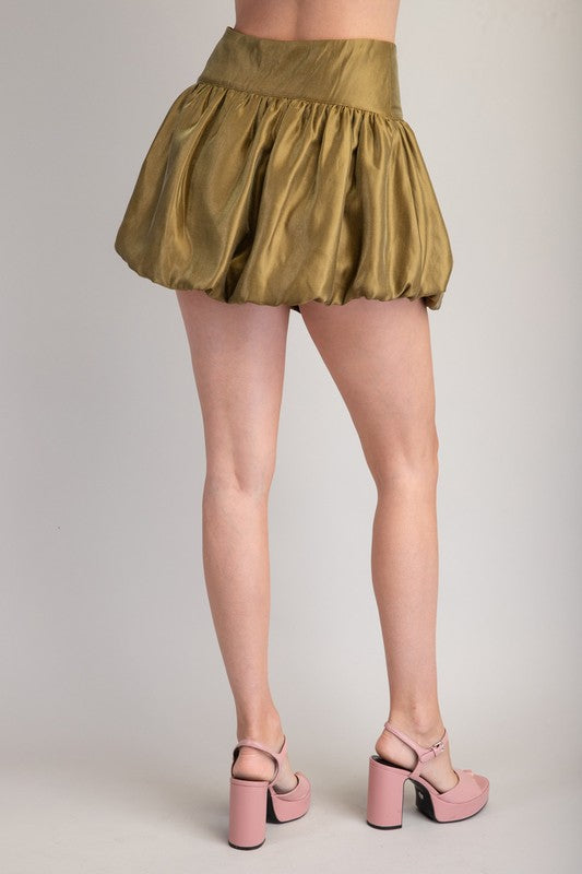 Satin Skort Set