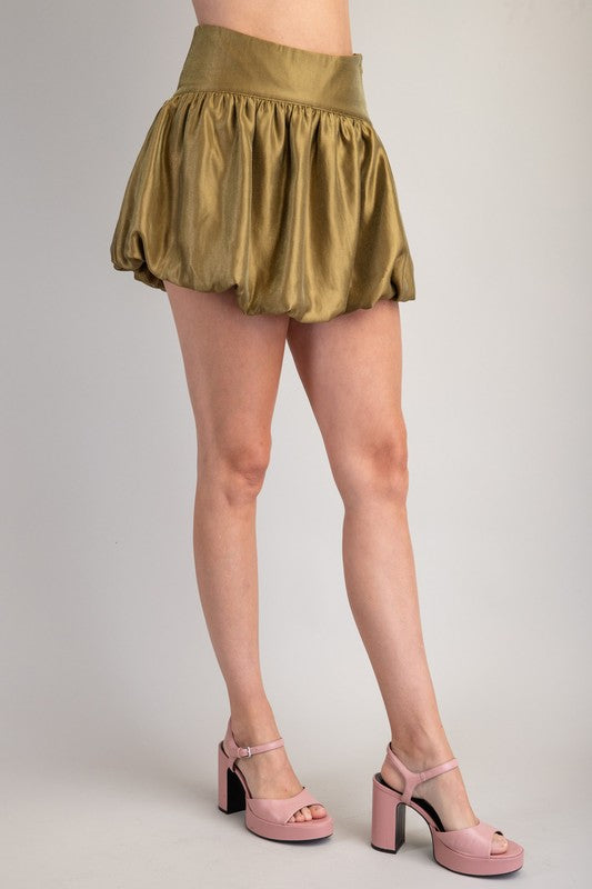 Satin Skort Set