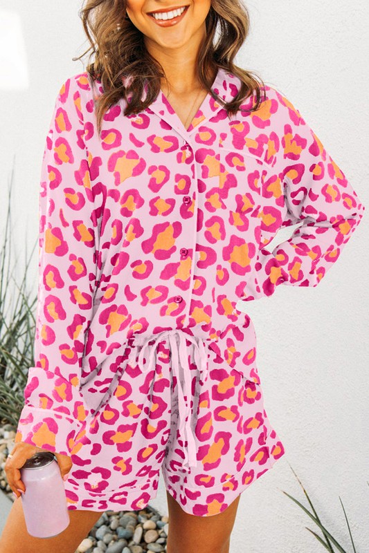 Animal Print PJ Loungewear