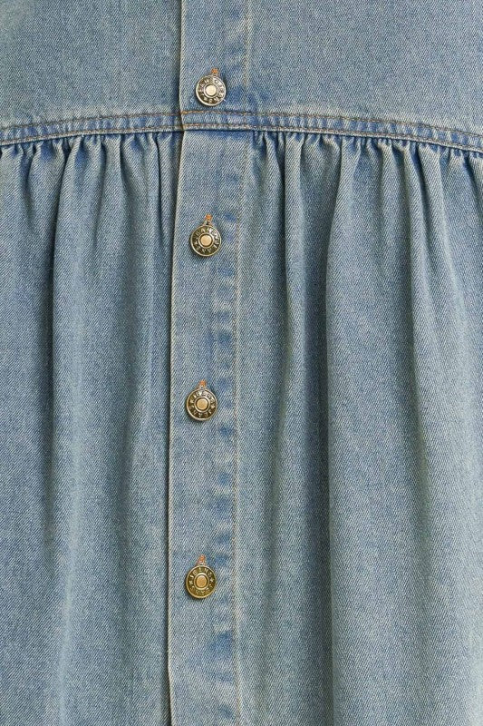 1881 Button Down Denim Skirt