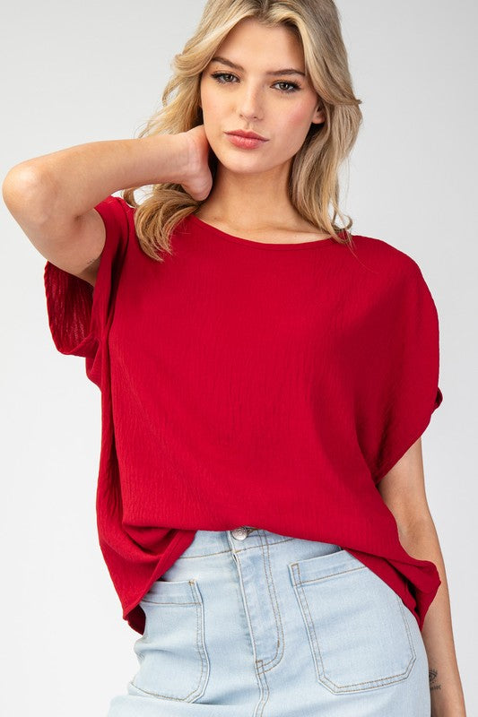 Round Neck Basic Shirt