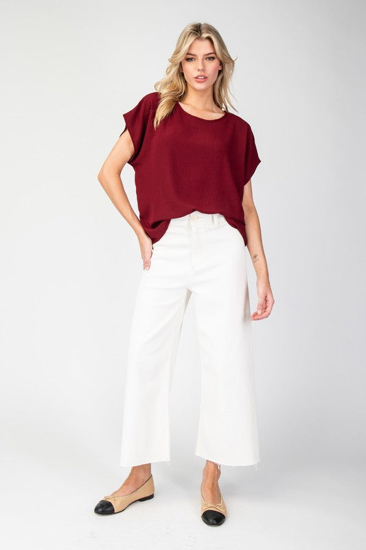 Round Neck Basic Shirt