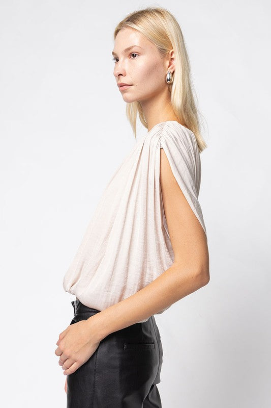 1710 Grecian Bubble Blouse