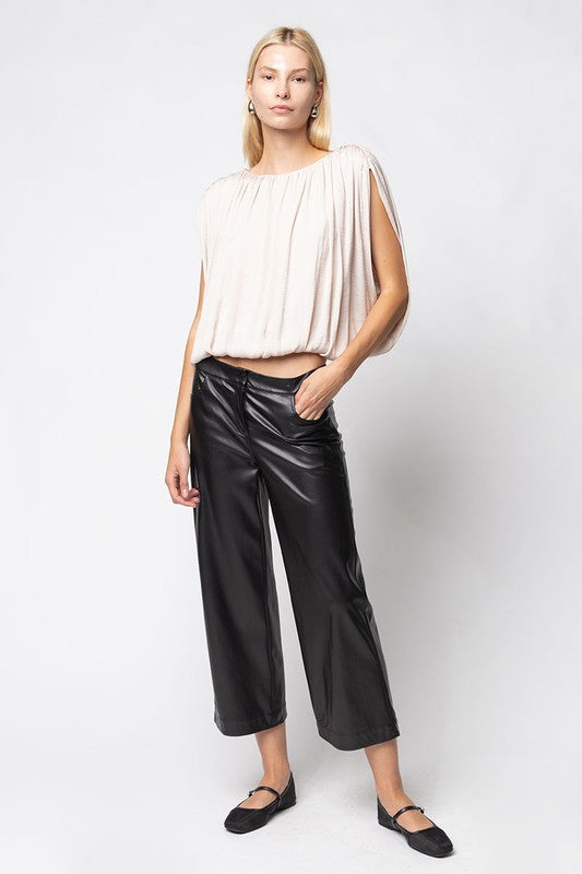 1710 Grecian Bubble Blouse