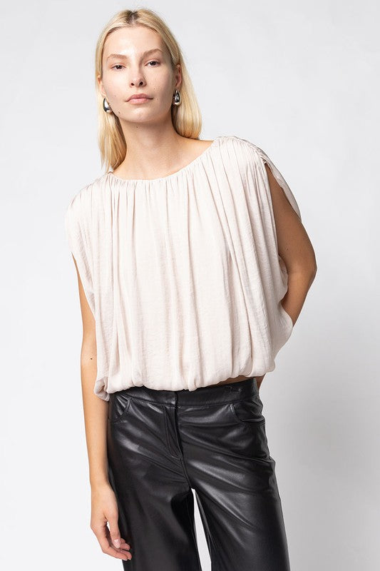 1710 Grecian Bubble Blouse