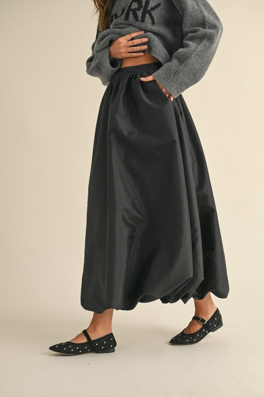 1185 Bubble Maxi Skirt