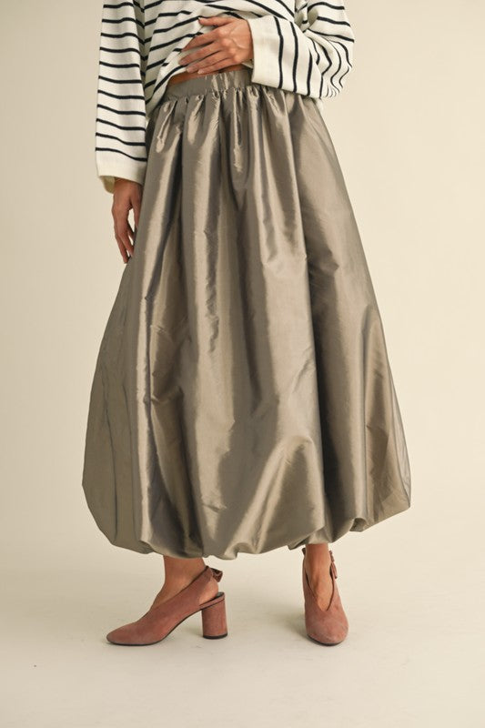 1185 Bubble Maxi Skirt