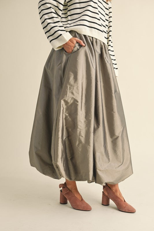 1185 Bubble Maxi Skirt