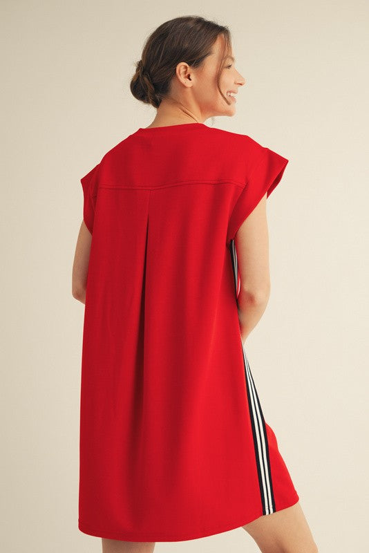1455 Track Short Dress