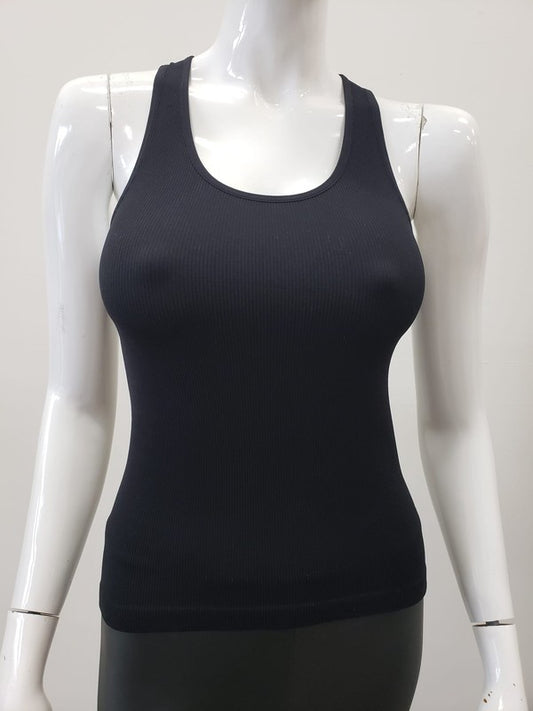 1944 Racer Back Ribbed Basic Tank Top